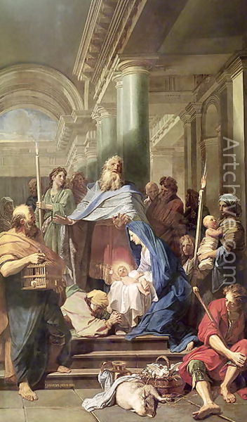 Jean Jouvenet Présentation de Jésus au Temple